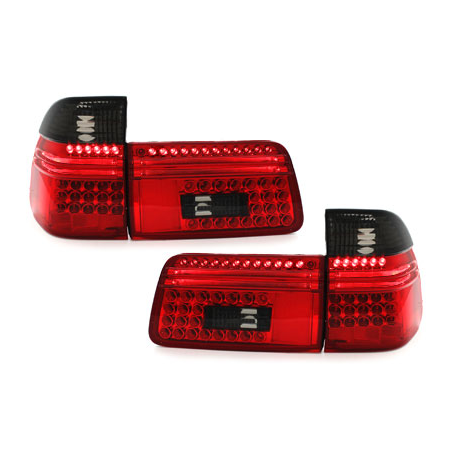 Feux arrière LED BMW E39 Touring 97-04 rouge/Fumé