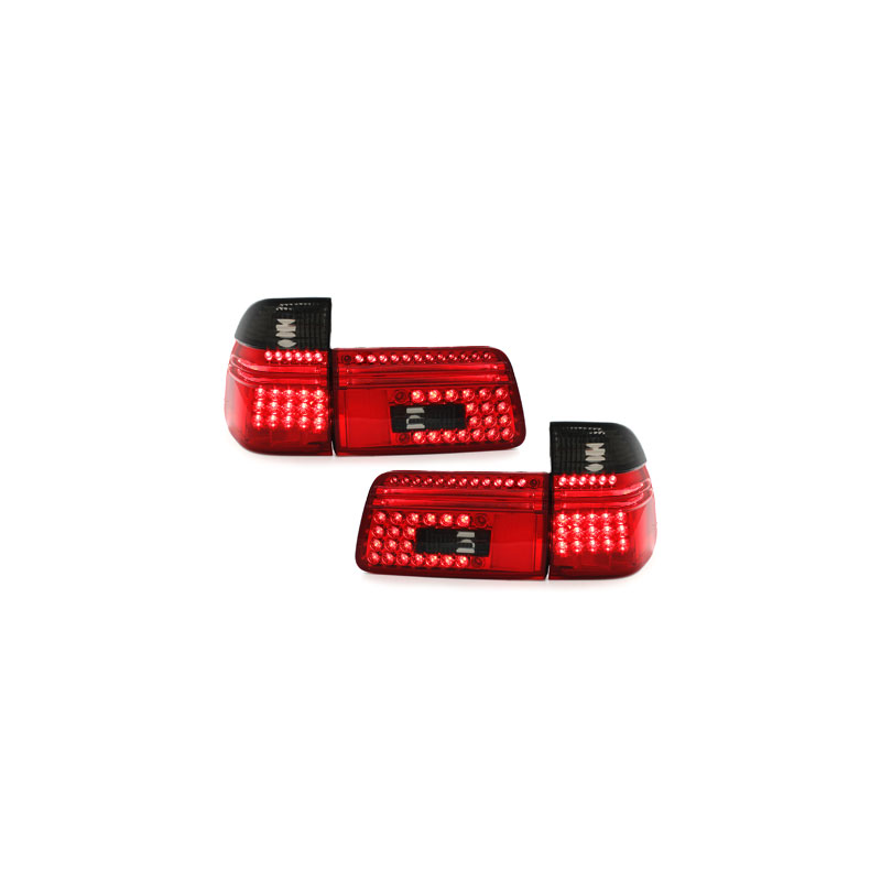 Feux arrière LED BMW E39 Touring 97-04 rouge/Fumé