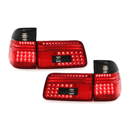 Feux arrière LED BMW E39 Touring 97-04 rouge/Fumé