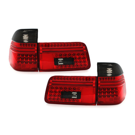 Feux arrière LED BMW E39 Touring 97-04 rouge/Fumé