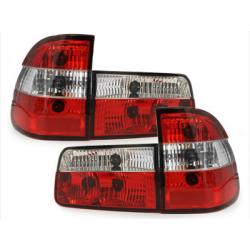 Feux arrière BMW E39 Touring 97-04 rouge/cristal