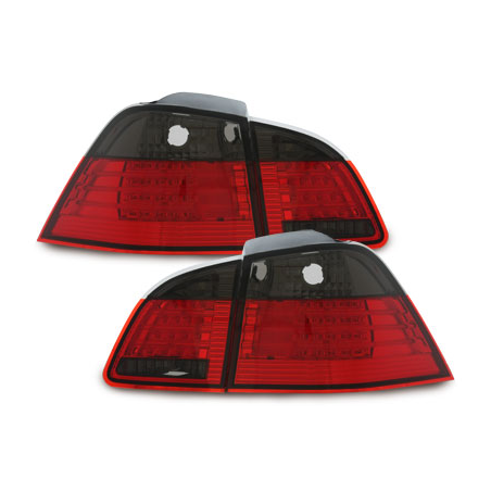 Feux arrière à LED BMW E61 Touring 04-07 rouge/Fumé