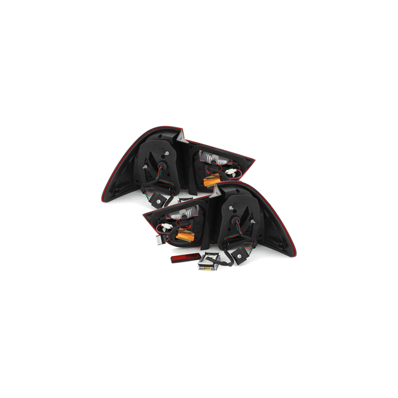 Feux arrière carDNA LED BMW E91 LCI 3er Touring. 08-11-Rouge/Fumé