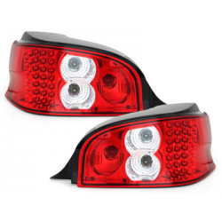 Feux arrière LED Citroen Saxo 96-00  rouge/cristal