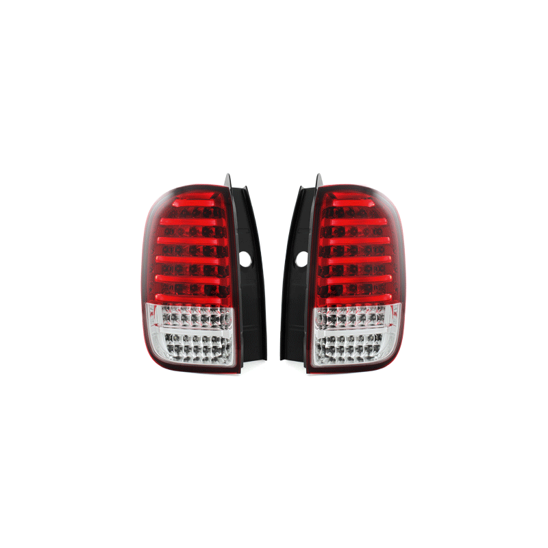 Feux arrière carDNA LED DACIA Duster LIGHTBAR Rouge/clair