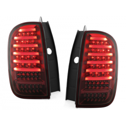 Feux arrière carDNA LED DACIA Duster LIGHTBAR Rouge/Fumé