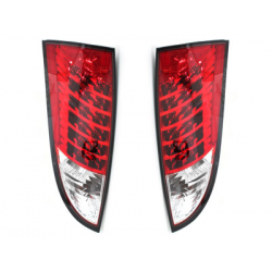 Feux arrière LED Ford Focus 98-04 rouge/cristal