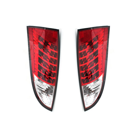 Feux arrière LED Ford Focus 98-04 rouge/cristal