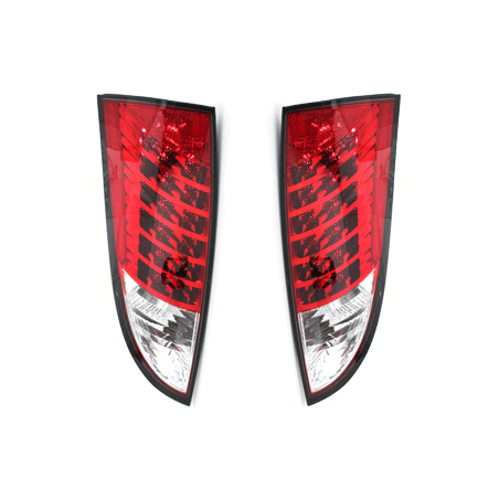 Feux arrière LED Ford Focus 98-04 rouge/cristal