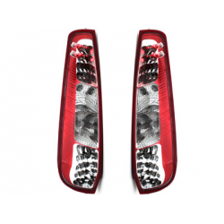 Feux arrière LED Ford Fiesta 6 03-10/05 3T  rouge/cristal