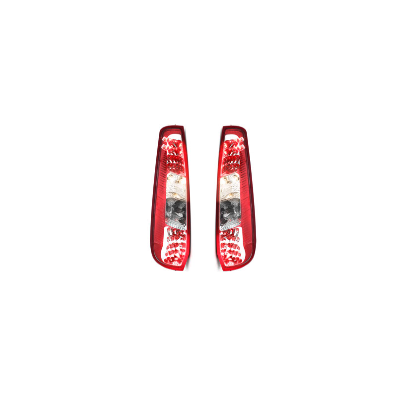 Feux arrière LED Ford Fiesta 6 03-10/05 3T  rouge/cristal