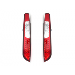 Feux arrière LED FORD FOCUS 08-10  rouge/clear