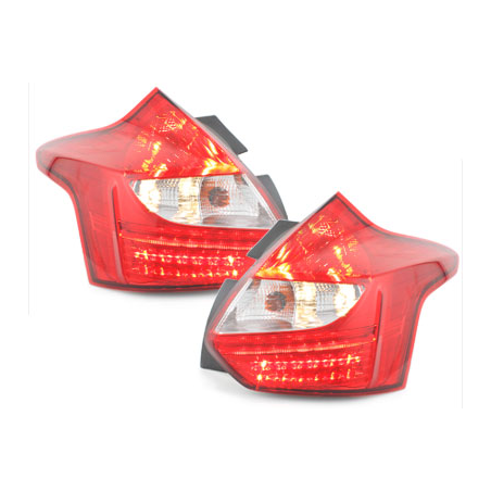 Feux arrière LED FORD FOCUS 2011+ _Rouge/clair