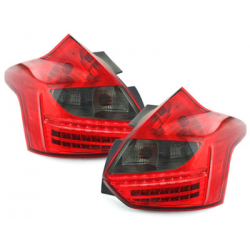 Feux arrière LED FORD FOCUS 2011+ _Rouge/Fumé