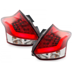 Feux arrière LED FORD FOCUS 2011+ _Rouge/clair