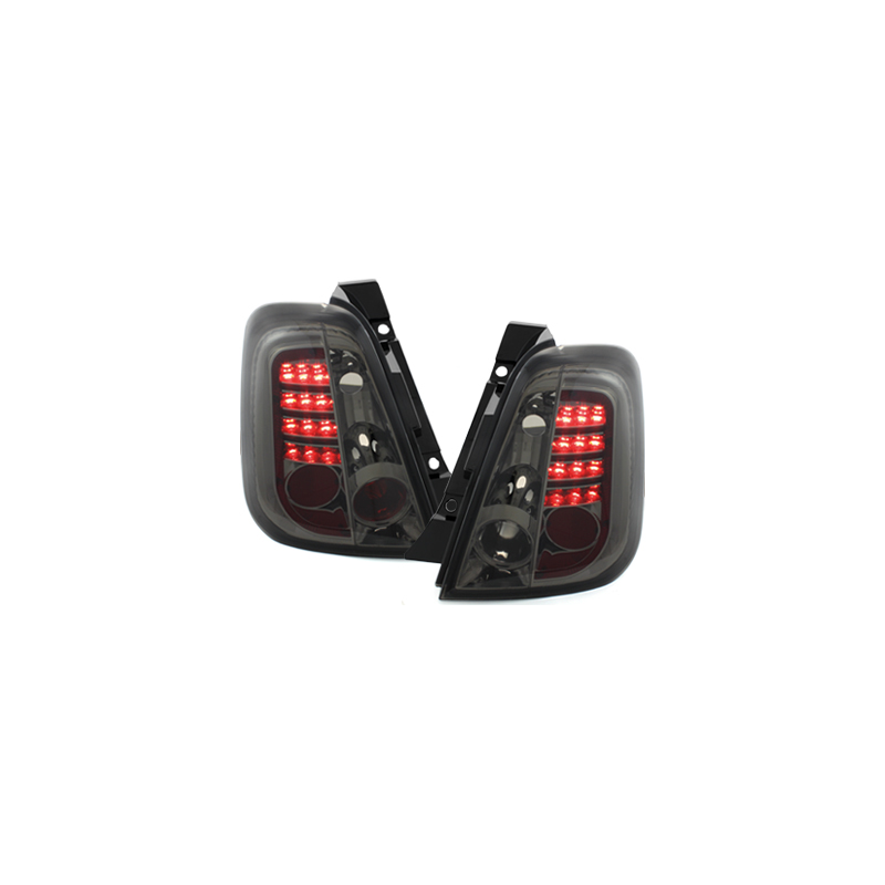 Feux arrière LED Fiat 500-Fumé
