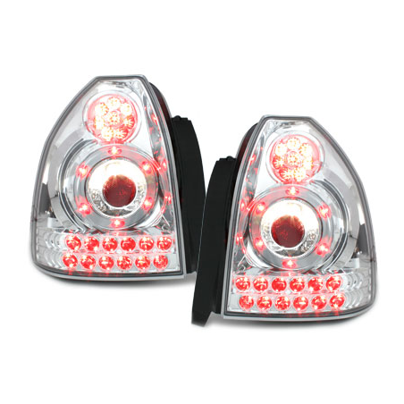 Feux arrière LED Honda Civic 3T 96-00  cristal