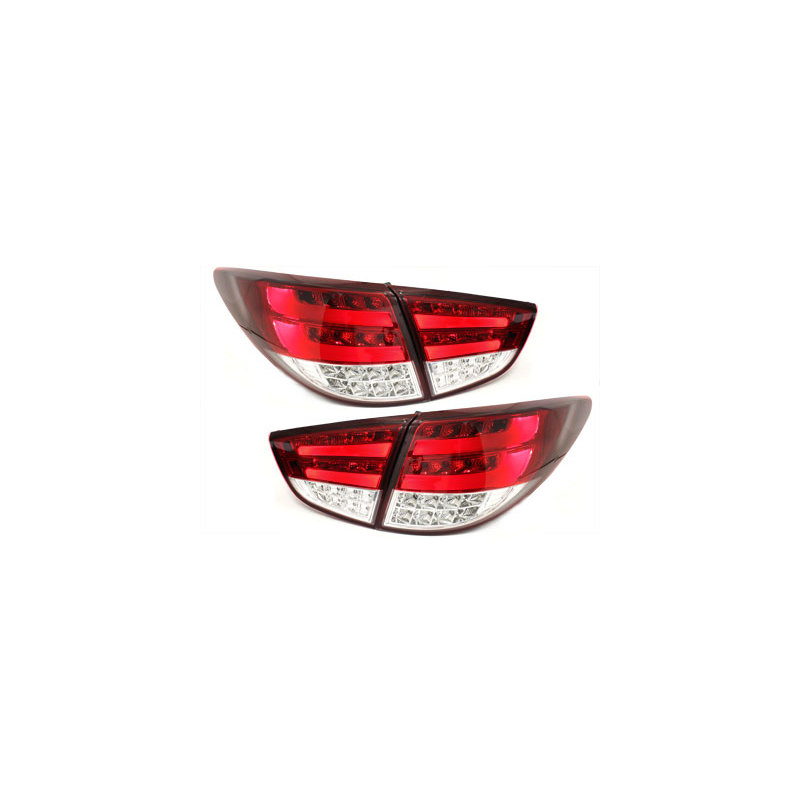 Feux arrière LED Hyundai IX35_2009+ rouge/clear