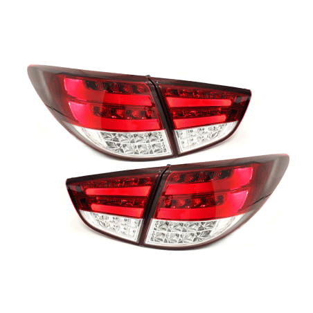 Feux arrière LED Hyundai IX35_2009+ rouge/clear