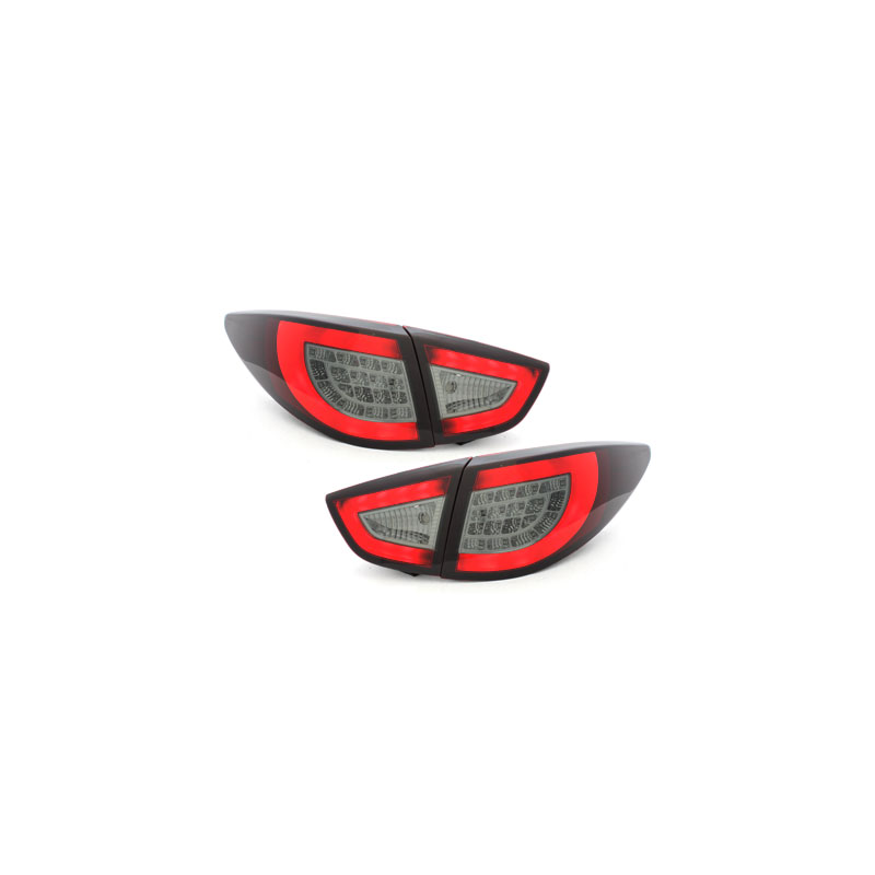 Feux arrière Hyundai Tucson/IX35 09+-Rouge/Fumé