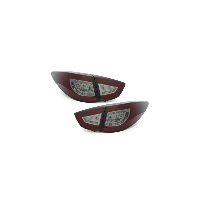 Feux arrière Hyundai Tucson/IX35 09+-Rouge/Fumé