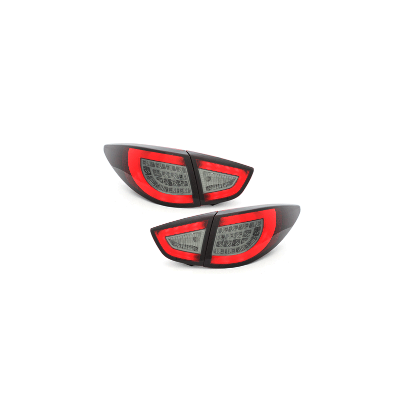 Feux arrière Hyundai Tucson/IX35 09+-Rouge/Fumé