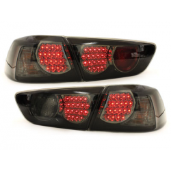 Feux arrière LED Mitsubishi Lancer 08+ Noir/Fumé