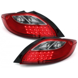 Feux arrière LED Mazda 2 07-10  rouge/clear