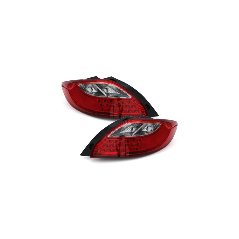 Feux arrière LED Mazda 2 07-10  rouge/clear