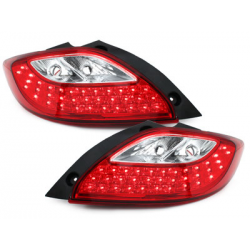 Feux arrière LED Mazda 2 07-10  rouge/clear