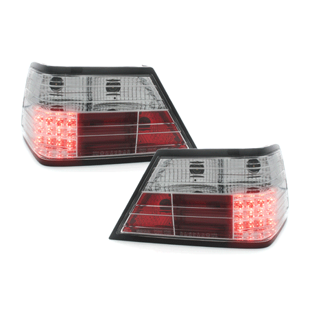 Feux arrière LED Mercedes Benz W124 E-Kl. 84-93  cristal