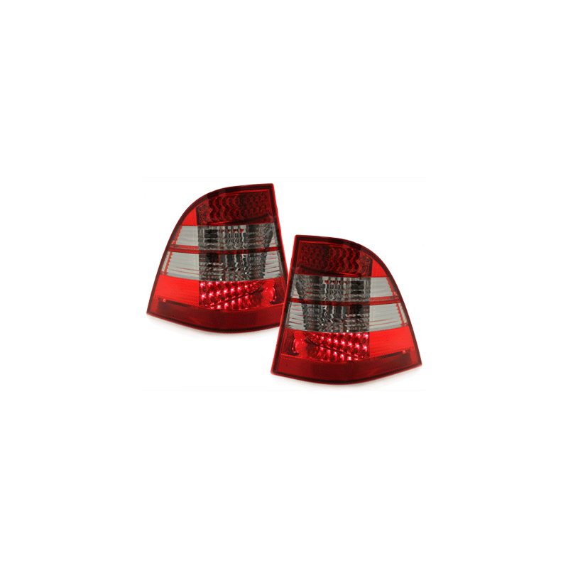 Feux arrière LED Mercedes Benz W163 M-Klasse  rouge/Fumé