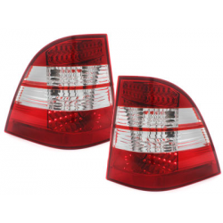 Feux arrière LED Mercedes Benz W163 M-Klasse  rouge/cristal