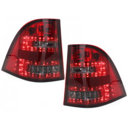 Feux arrière LED Mercedes Benz W163 M-Klasse  rouge/Fumé