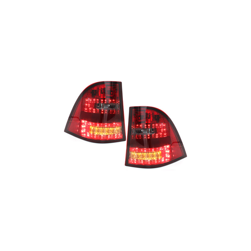 Feux arrière LED Mercedes Benz W163 M-Klasse  rouge/Fumé