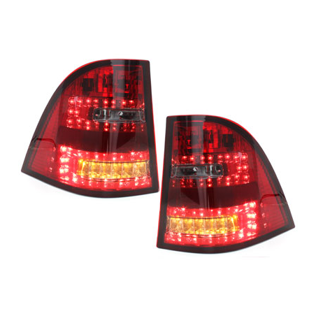 Feux arrière LED Mercedes Benz W163 M-Klasse  rouge/Fumé