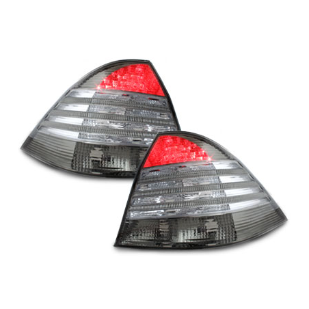 Feux arrière LED Mercedes Benz W220 S-Klasse_98-05 Noir/Fumé