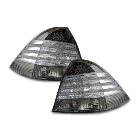 Feux arrière LED Mercedes Benz W220 S-Klasse_98-05 Noir/Fumé