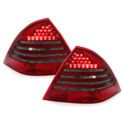 Feux arrière LED Mercedes Benz W203 C-Kl. 00-04  rouge/Fumé