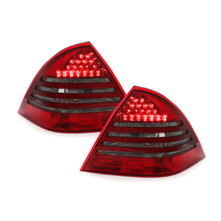 Feux arrière LED Mercedes Benz W203 C-Kl. 00-04  rouge/Fumé