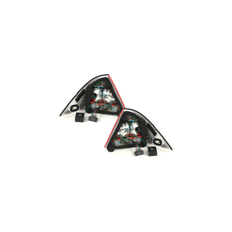 Feux arrière LED Mercedes Benz W203 C-Kl. 00-04  rouge/Fumé