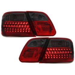 Feux arrière LED Mercedes Benz W210 E-Kl. 95-02  rouge/Fumé