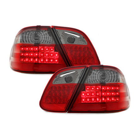 Feux arrière LED Mercedes Benz CLK C208 06.97-02  rouge/Fumé