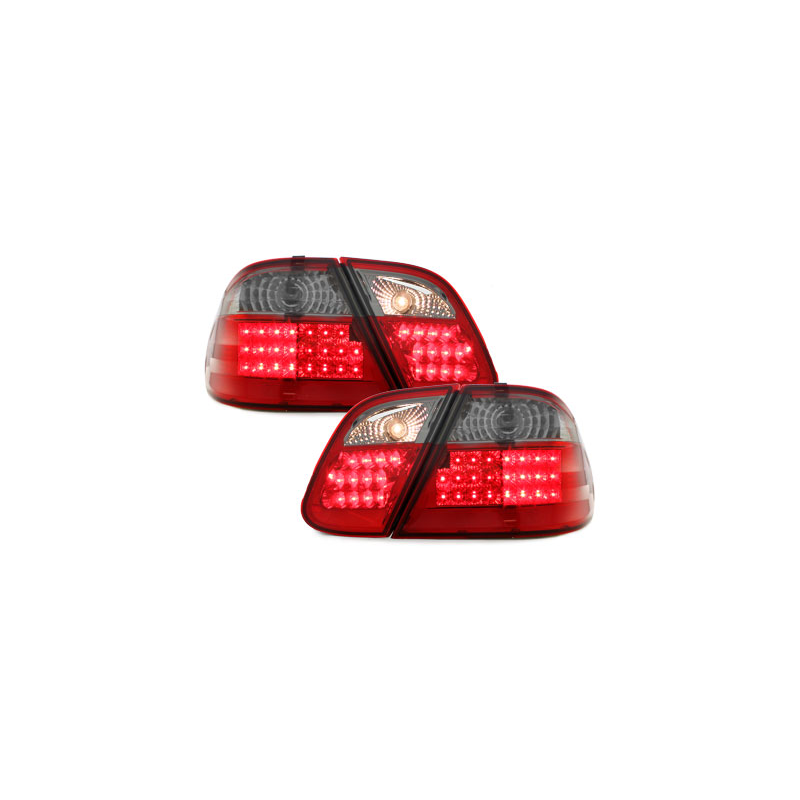 Feux arrière LED Mercedes Benz CLK C208 06.97-02  rouge/Fumé