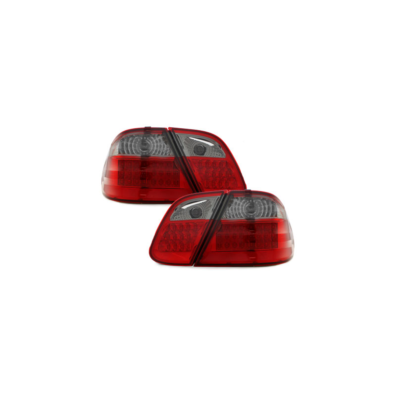 Feux arrière LED Mercedes Benz CLK C208 06.97-02  rouge/Fumé