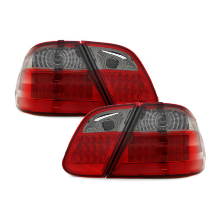 Feux arrière LED Mercedes Benz CLK C208 06.97-02  rouge/Fumé