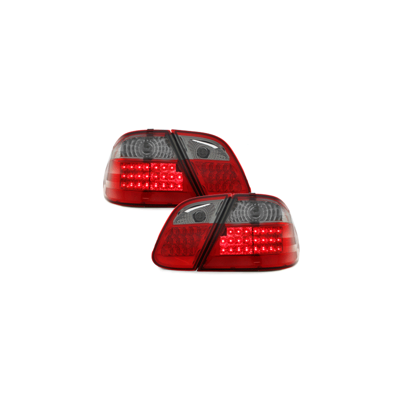 Feux arrière LED Mercedes Benz CLK C208 06.97-02  rouge/Fumé