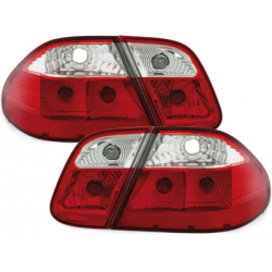 Feux arrière Mercedes B. CLK W208 06.97-02  rouge/cristal