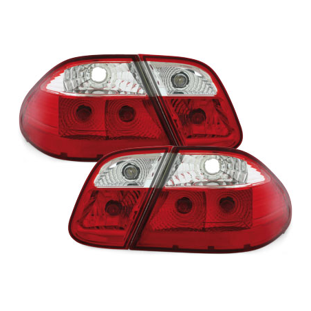 Feux arrière Mercedes B. CLK W208 06.97-02  rouge/cristal