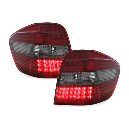 Feux arrière LED Mercedes Benz M-Kl. 05+ W164  Rouge fumé